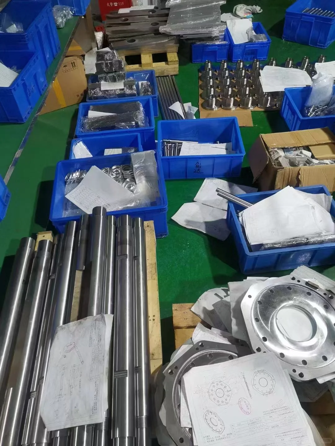 一些钢件CNC 车洗加工 自动化零件加工