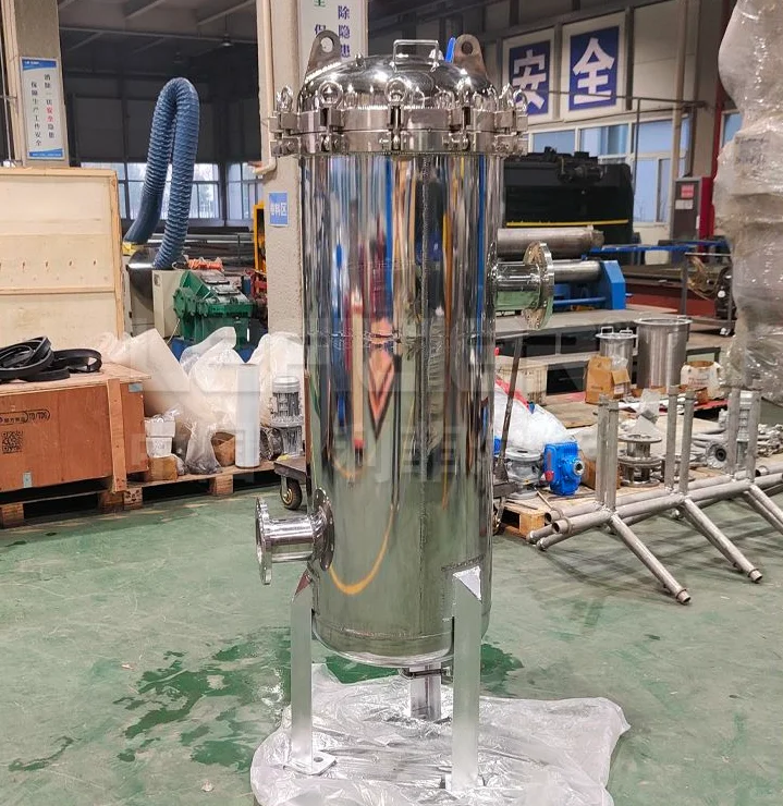 纯水滤袋精密过滤器的原理