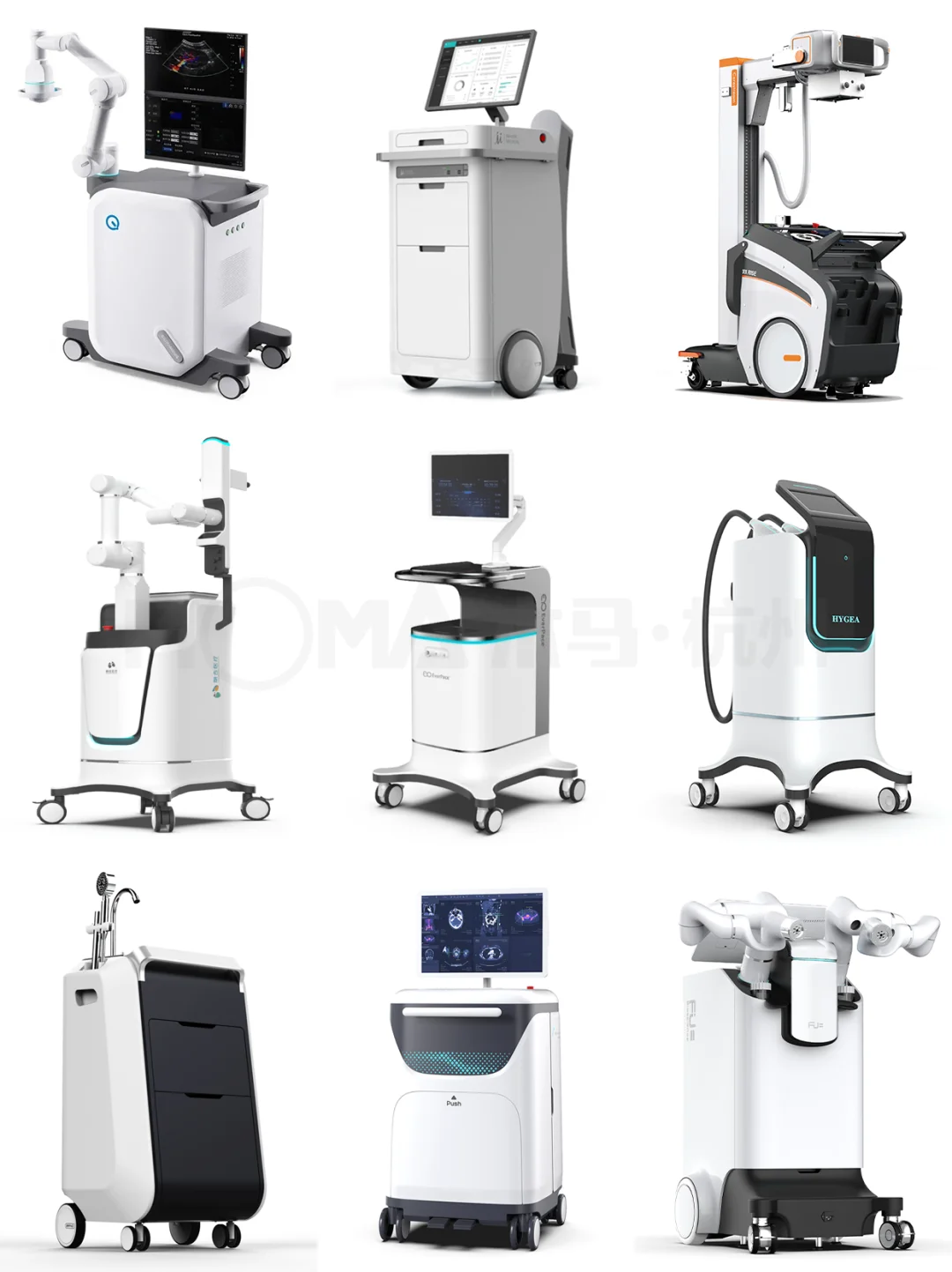 9款医疗台车|木马设计重新定义功能美学