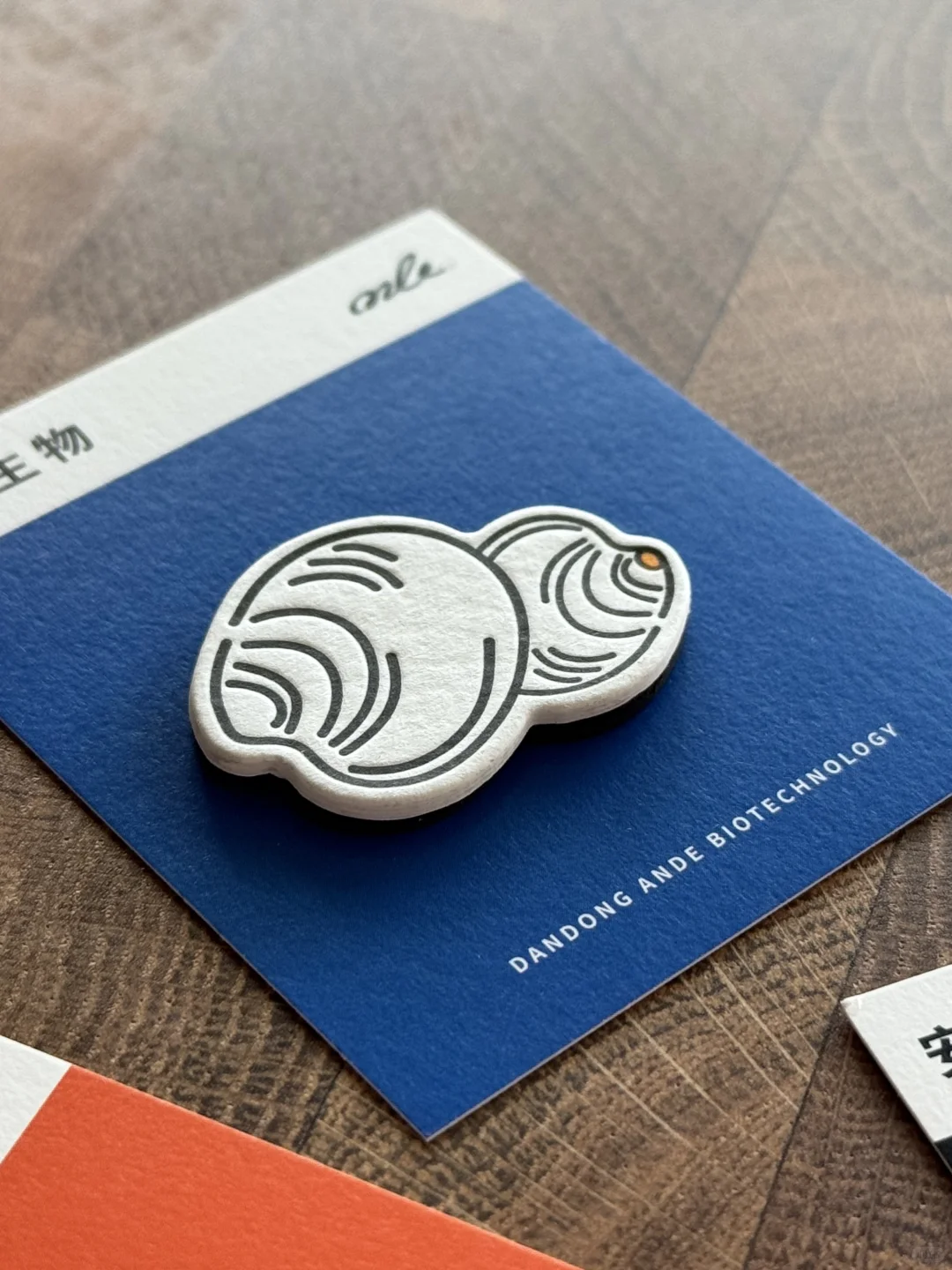 企业定制：letterpress工艺下的纸质冰箱贴~