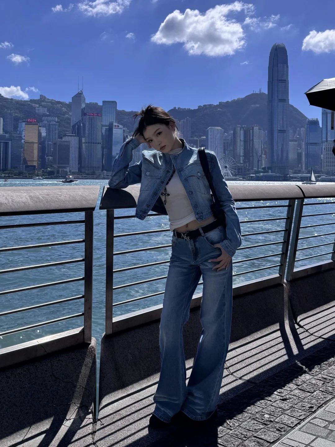 在维港畔的随性摩登出逃