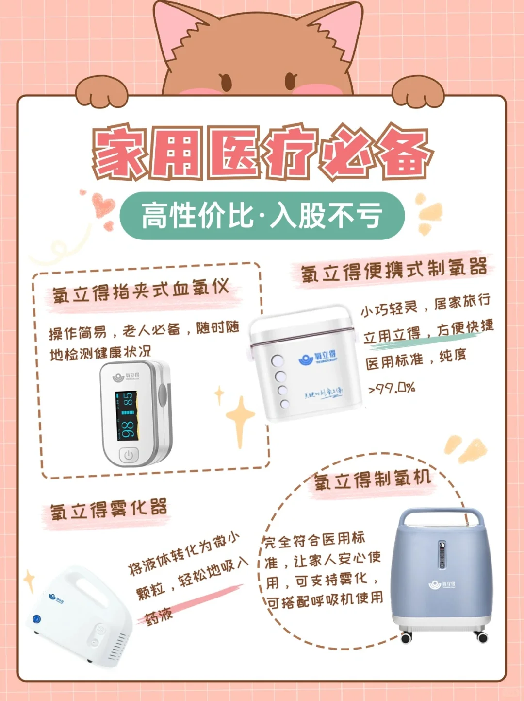 家用医疗器械囤货清单~