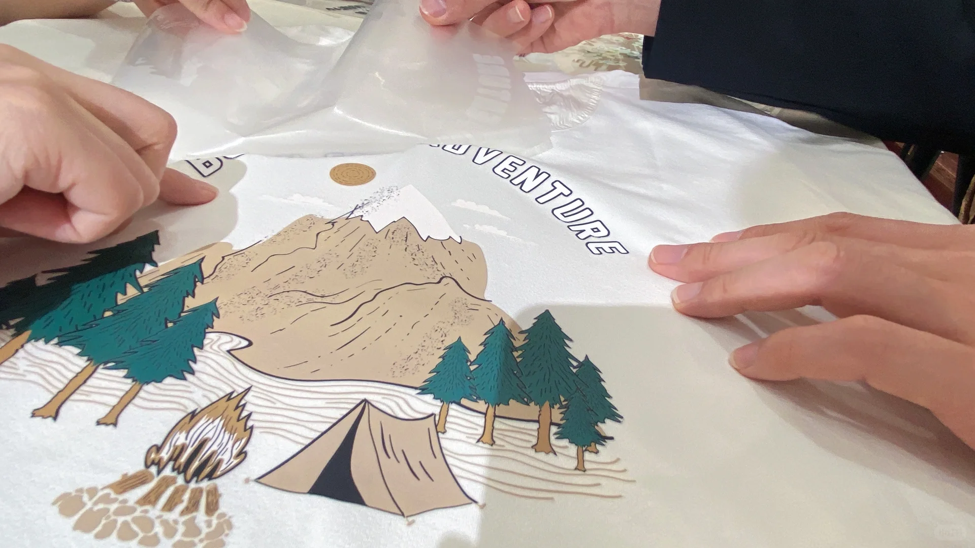 手工烫印 热转印DIY｜T恤包包大变身