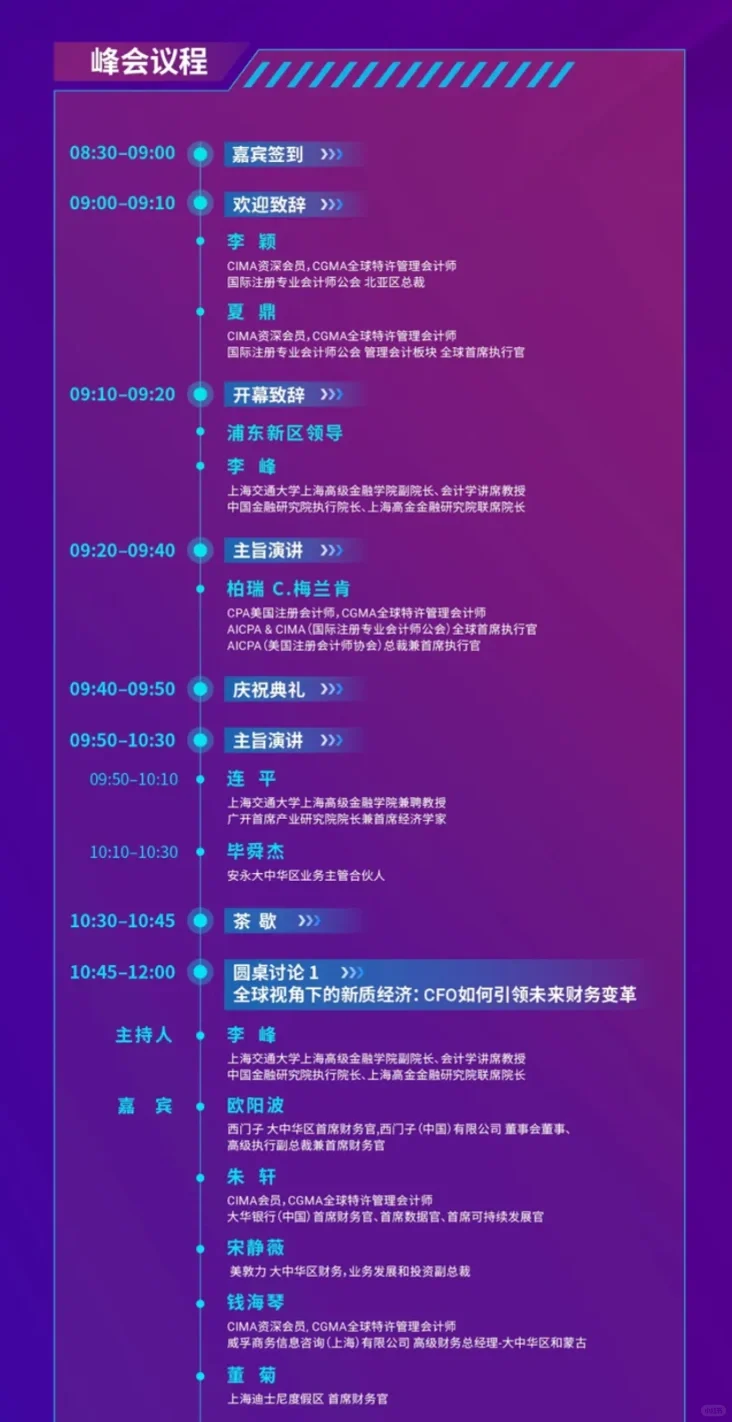第20届“财界奥斯卡”CFO高峰论坛火热报名中