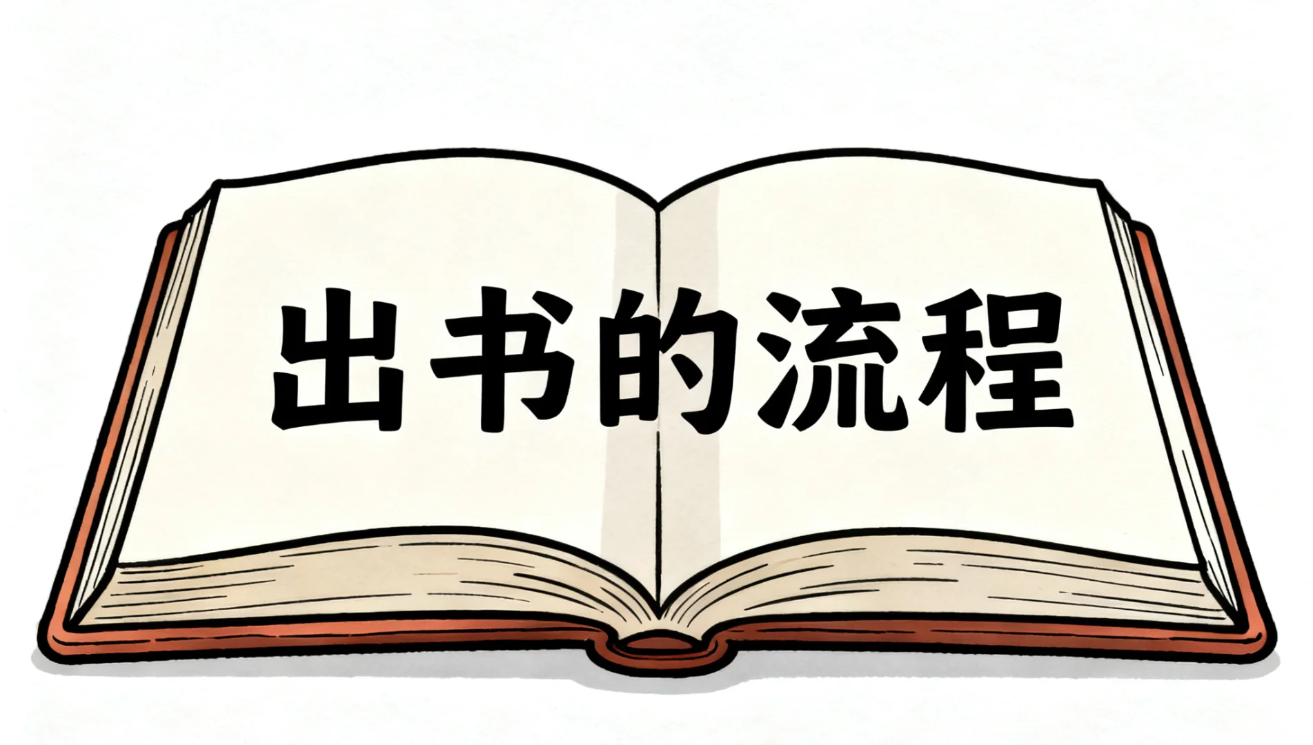 出书的流程❗你知道吗❓