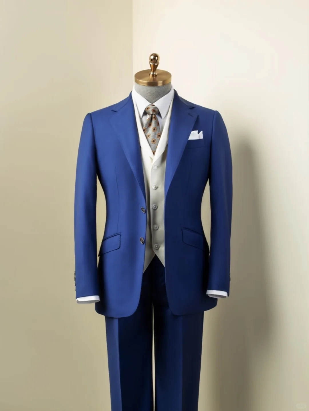 艺考西服推荐——宝蓝色西服