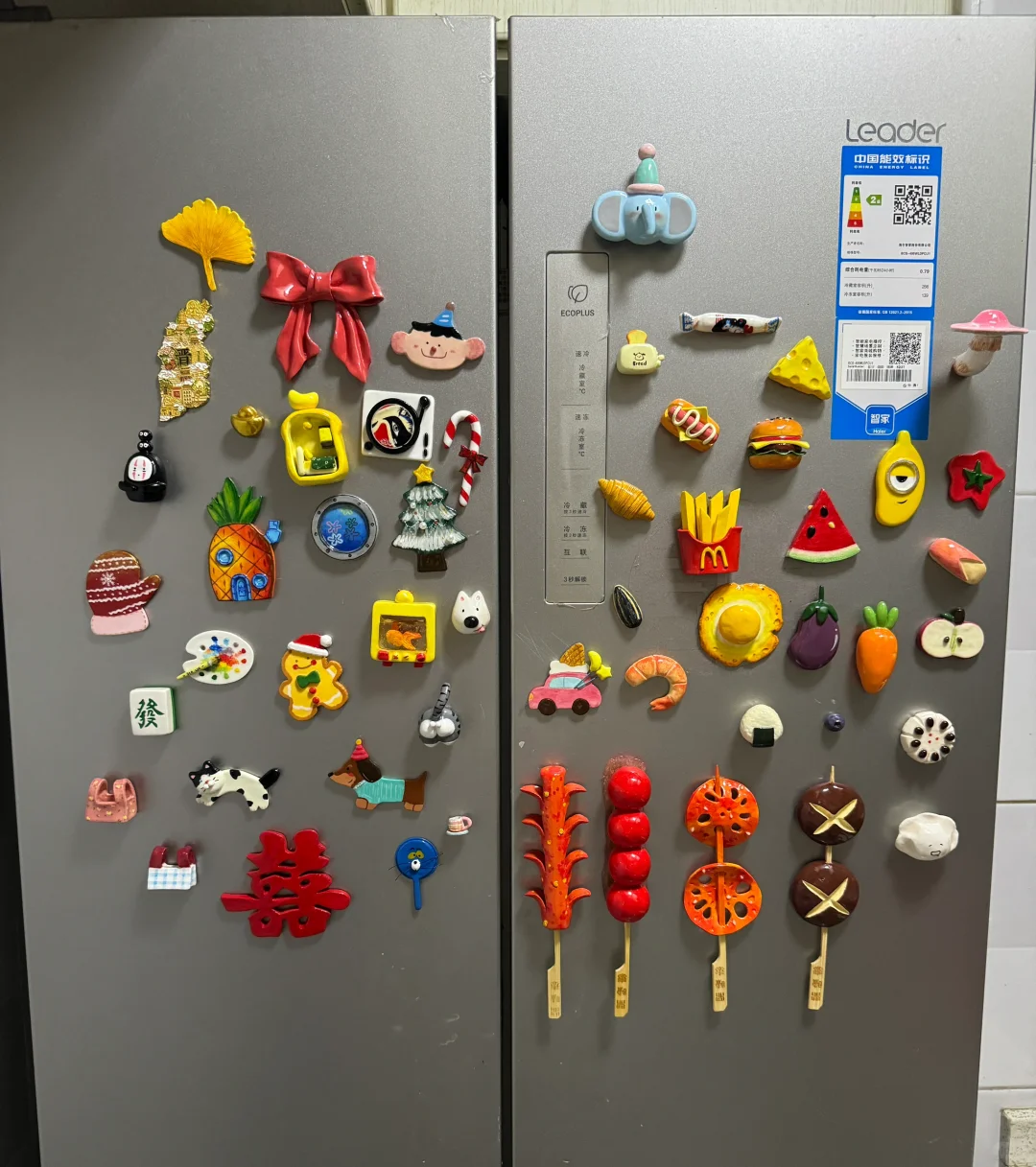 真的好喜欢我的冰箱贴！！！