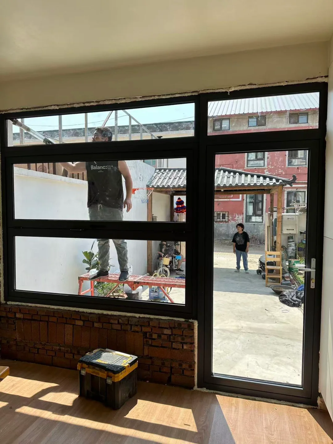 折叠窗 肯德基门