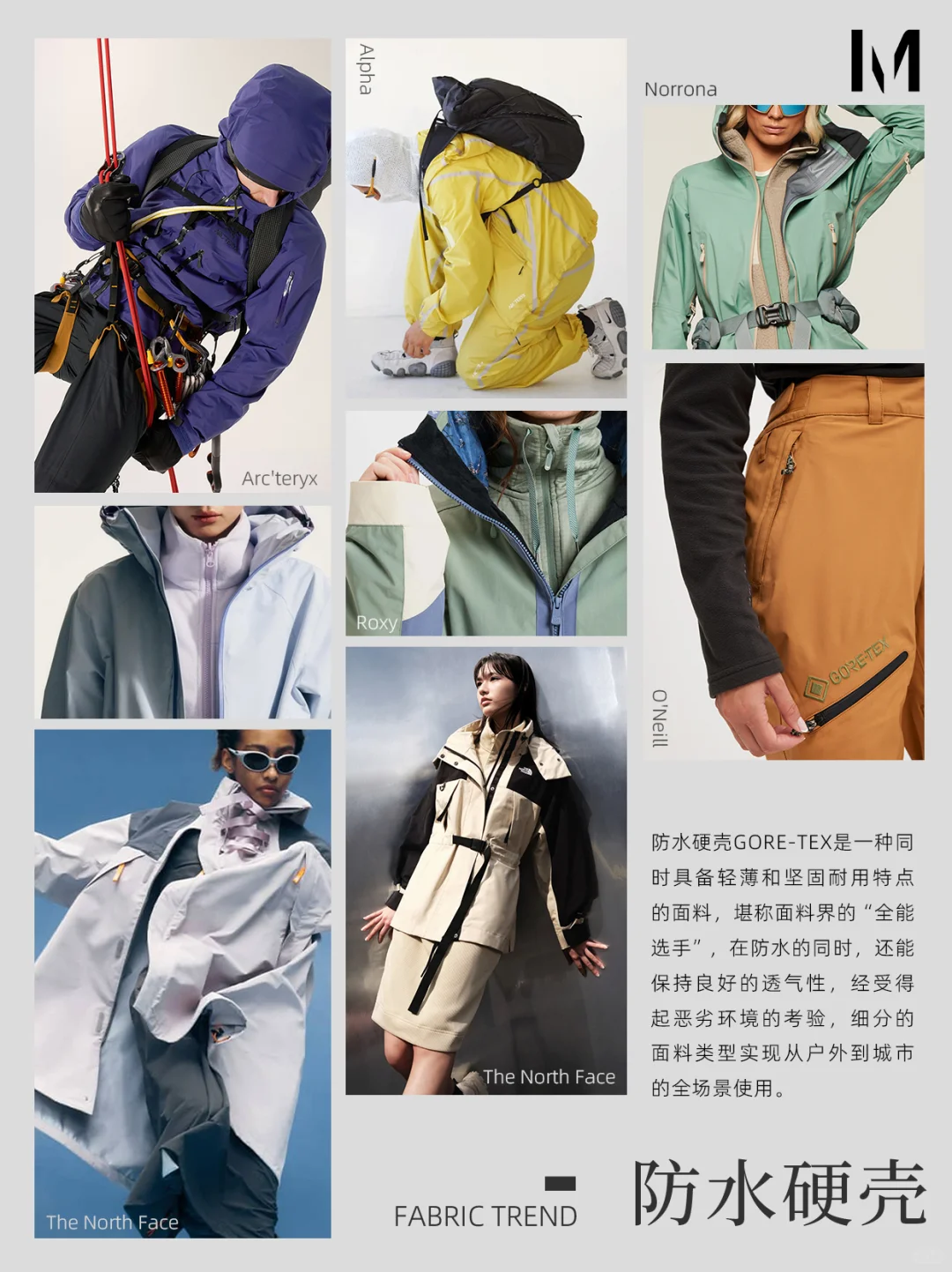 面料趋势❗️2026户外运动关键面料多元运动