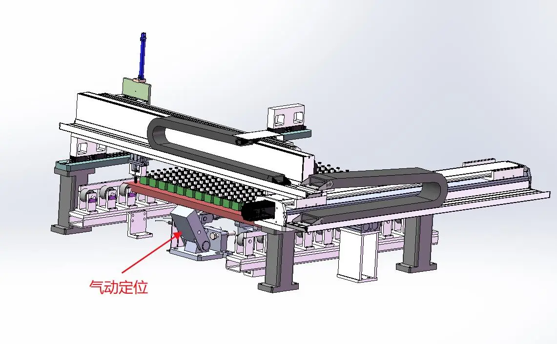模组气动龙门上料机械手