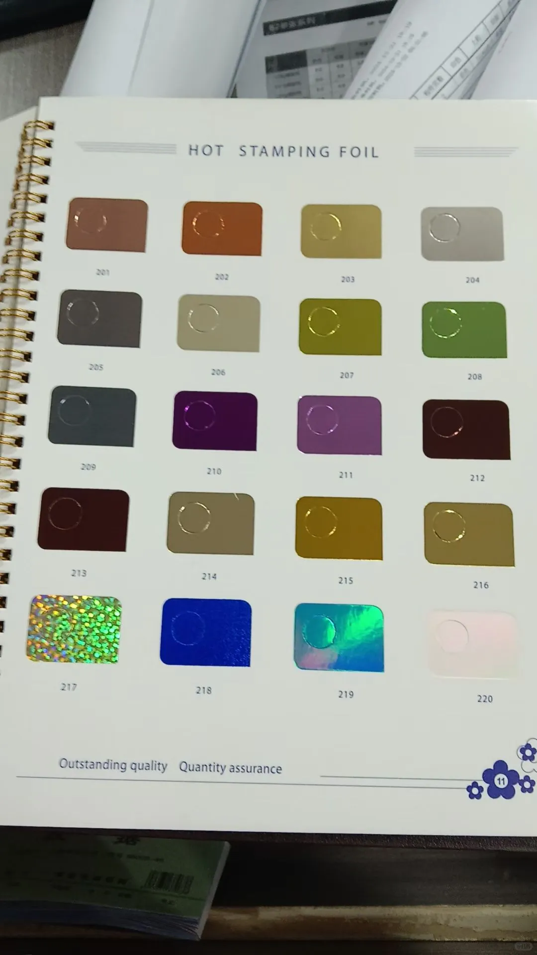 印刷包装烫金色纸,有多少种类?