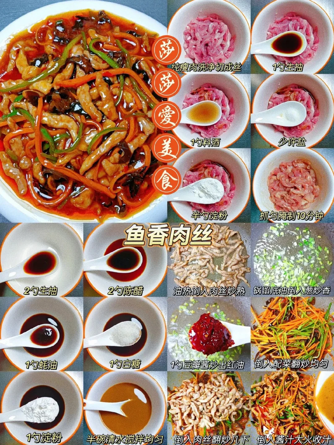 十六种猪肉的经典做法