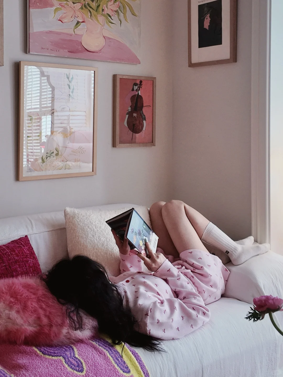 一个人住?｜我和春天的粉色约会??