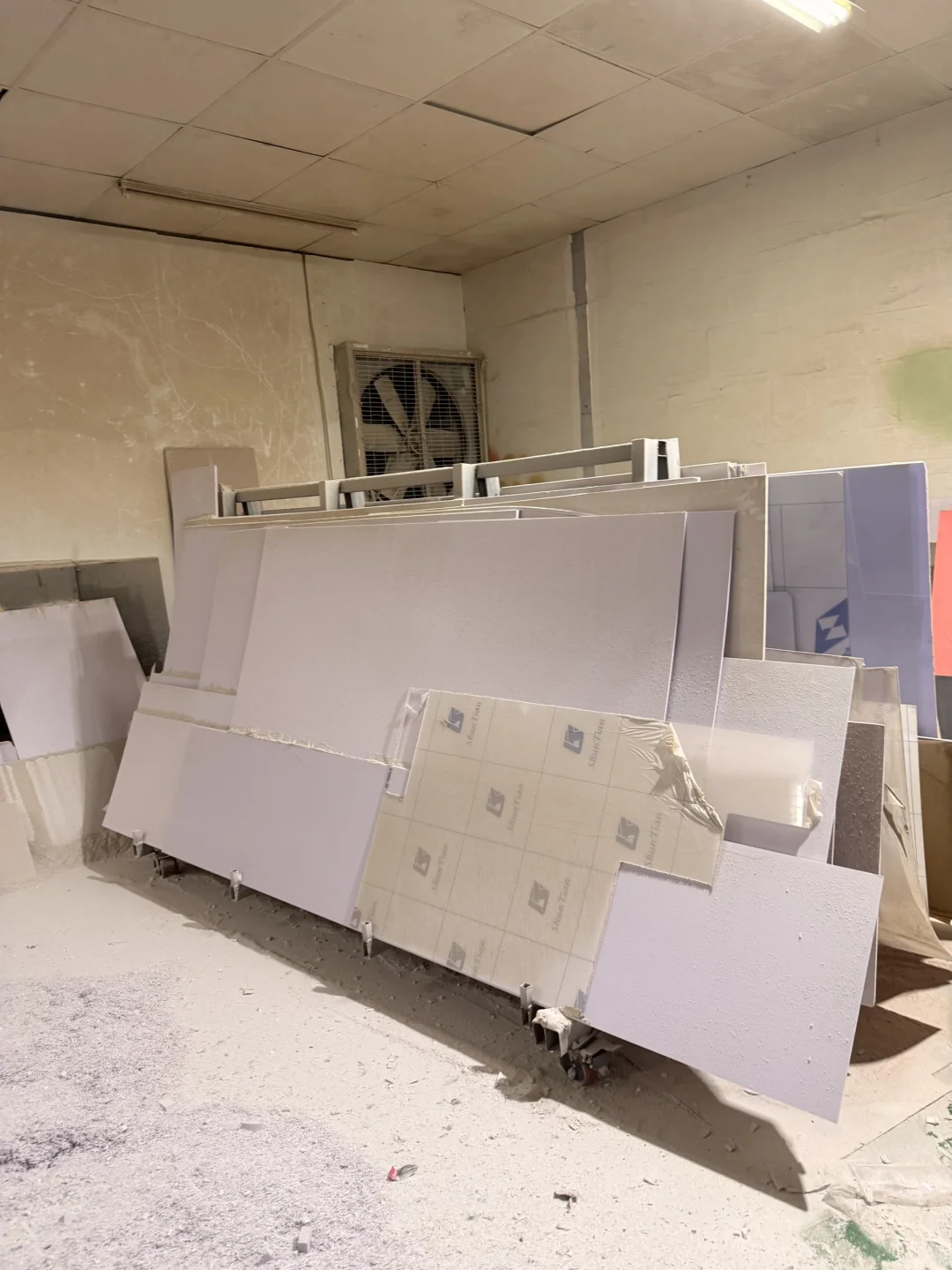 广告物料加工中心—车间工作记录