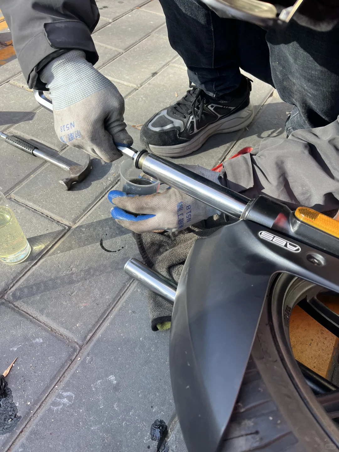 九号机械师换前减震弹簧