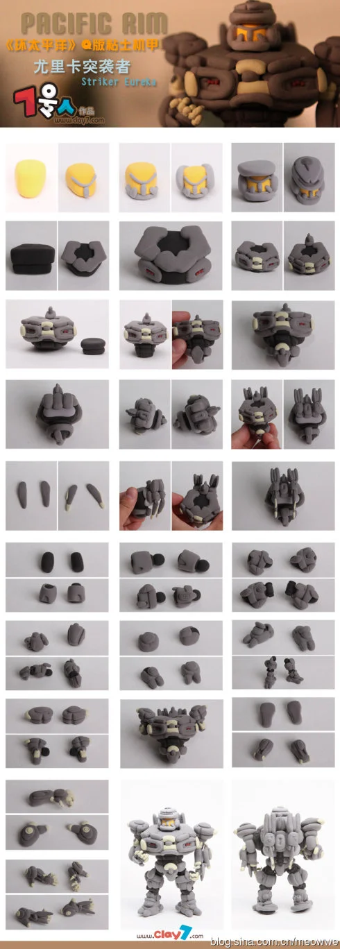 环太平洋粘土教程