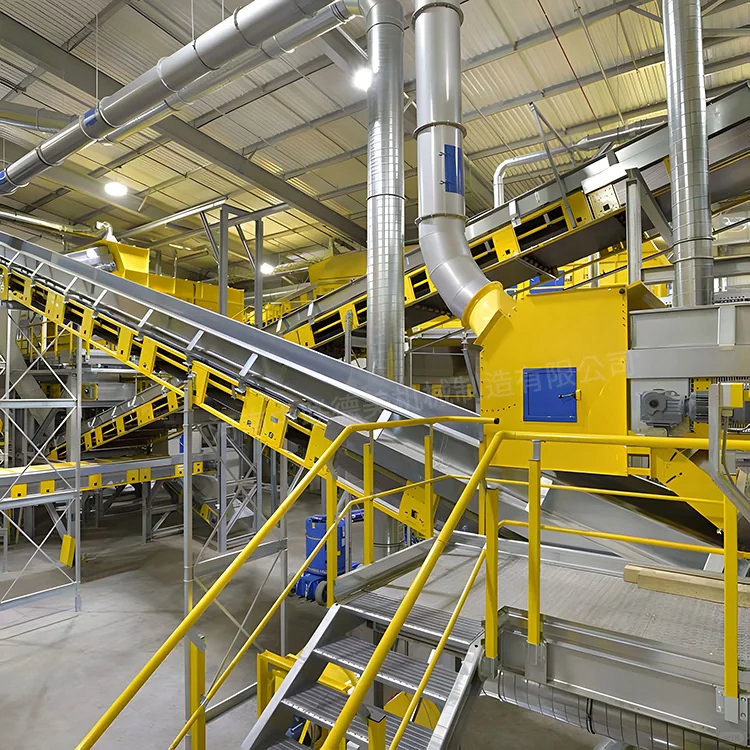 混合垃圾分选机生产线