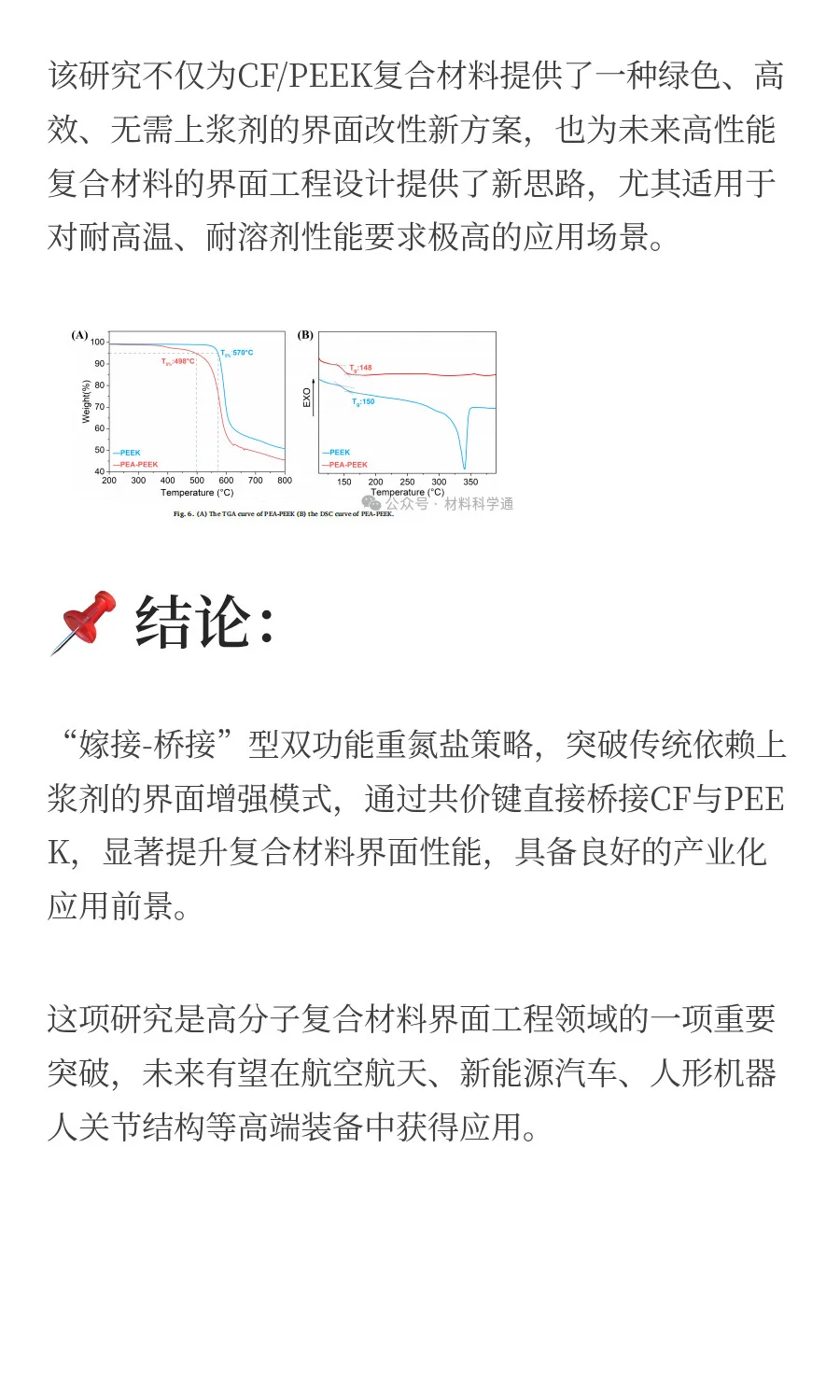 界面强度提升102.8%！吉大研发CF/PEEK