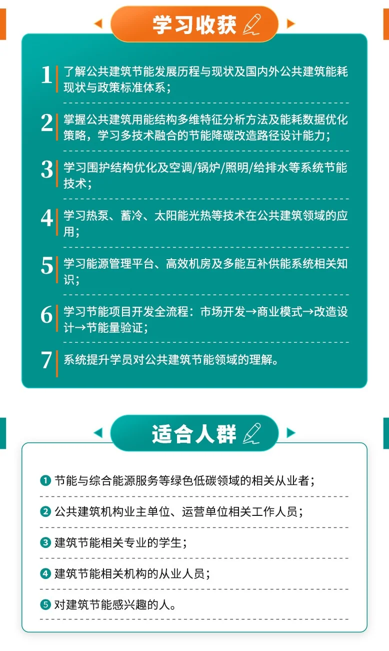 公共建筑节能专题课程介绍