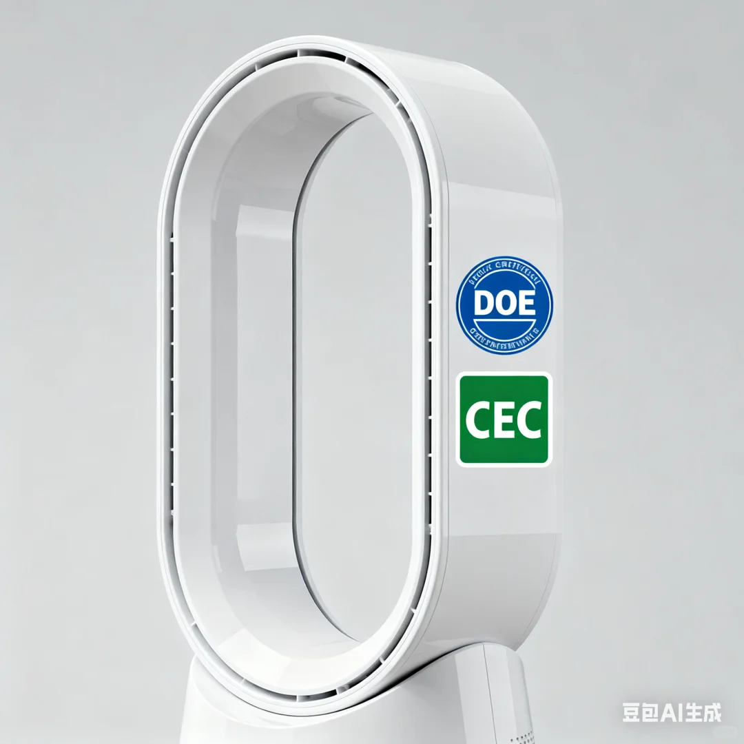 无叶风扇美国能效认证 DOE+CEC 检测+注册