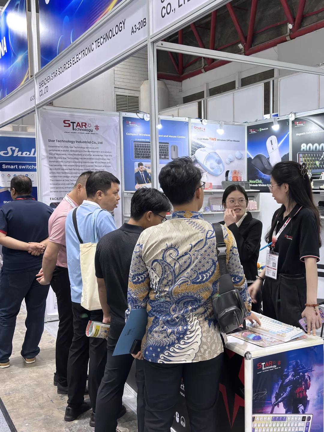 IIXS2025印尼国际电子信息暨通信展展期掠影