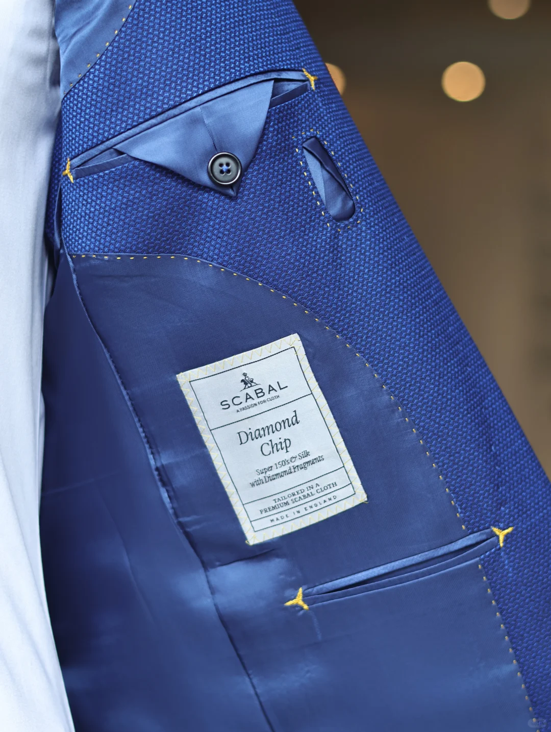 SCABAL钻石粉格 为羊毛赋予金刚石的永恒