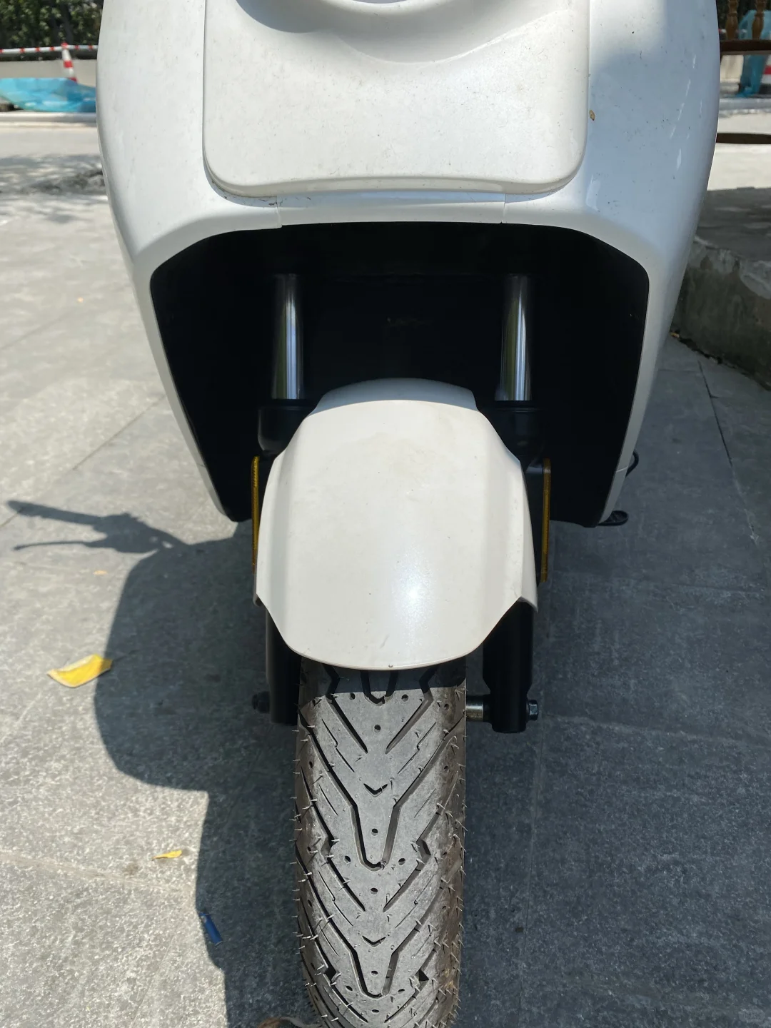 电摩前减震软想更换弹簧的车友看过来了➡️