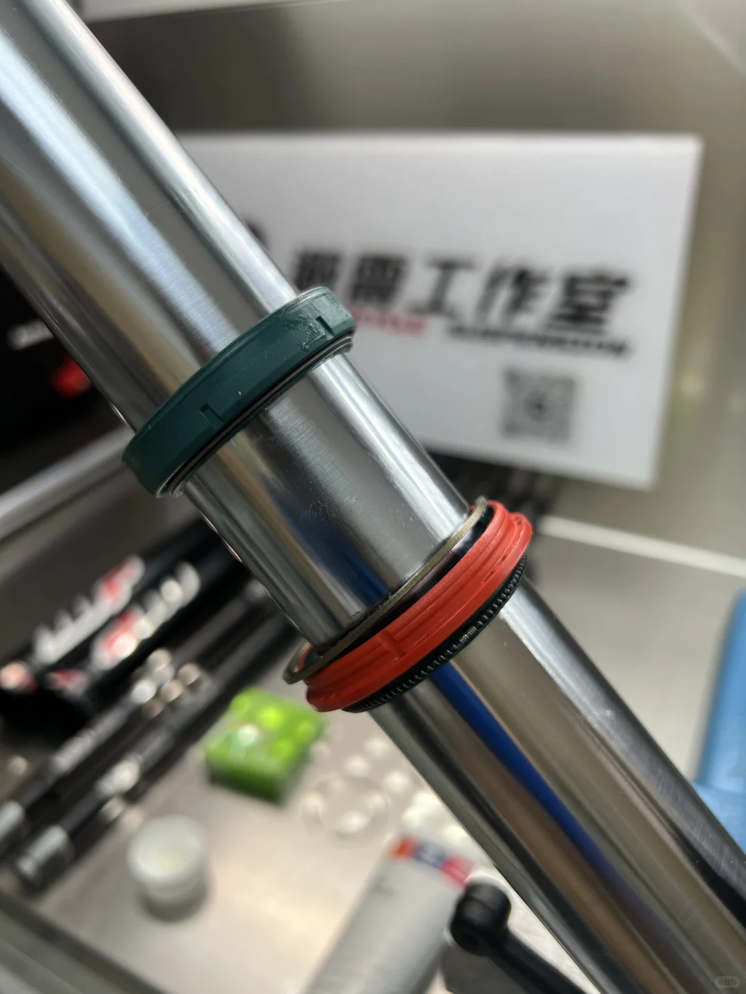 KTM duke790升级BOVITEK前避震叉芯