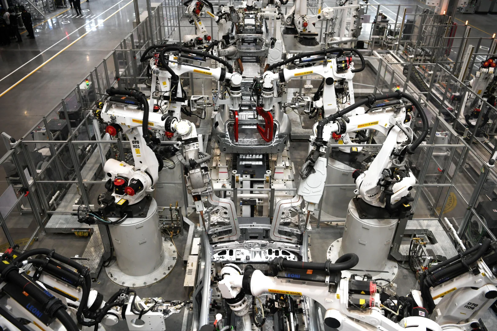 小米机器人汽车工厂