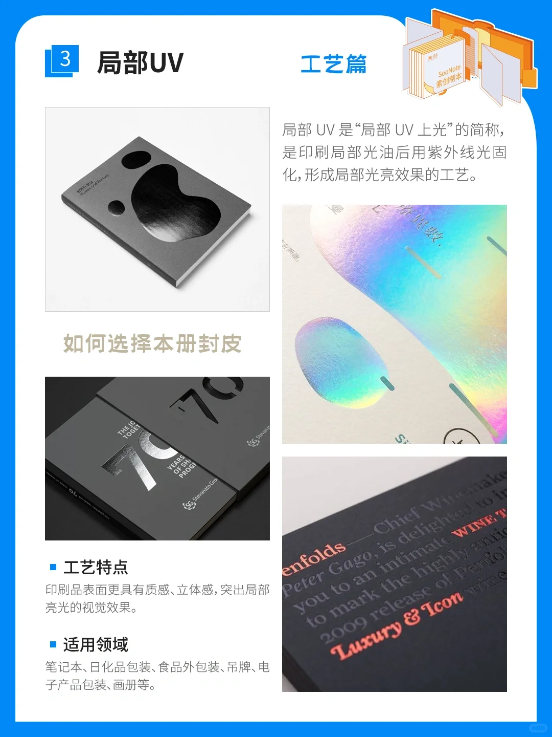 【干货分享】常用8种本册封面工艺 ✨