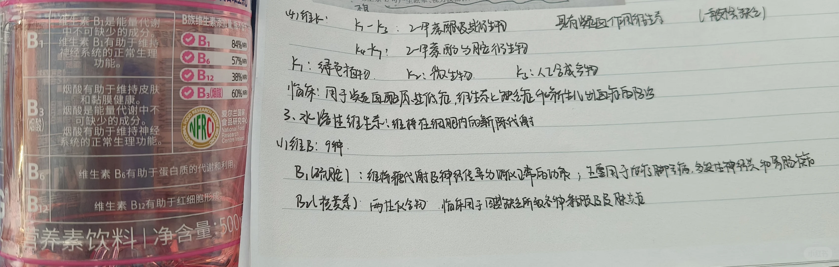 大家多多喝维他命!