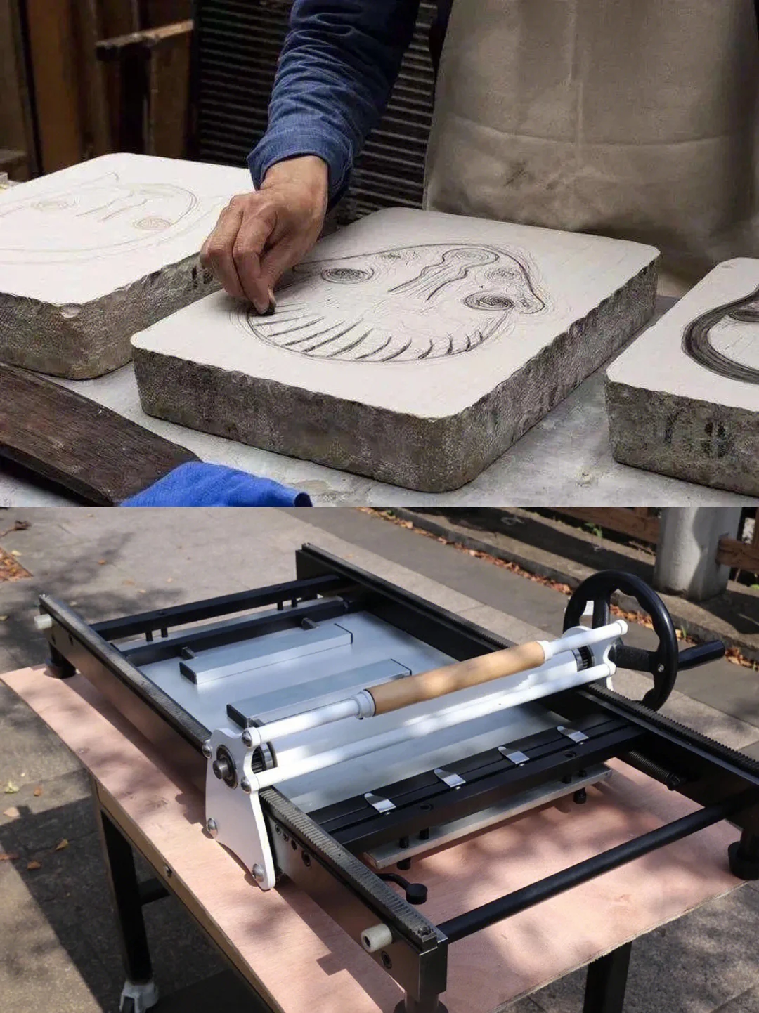 版画的来源及制作过程