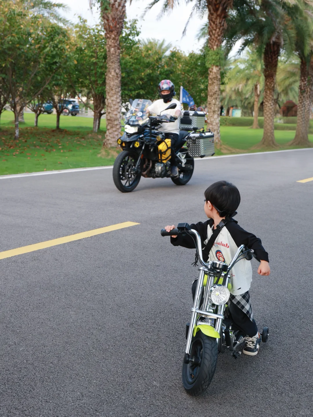 全款拿下鹅子人生中第一辆摩托车！