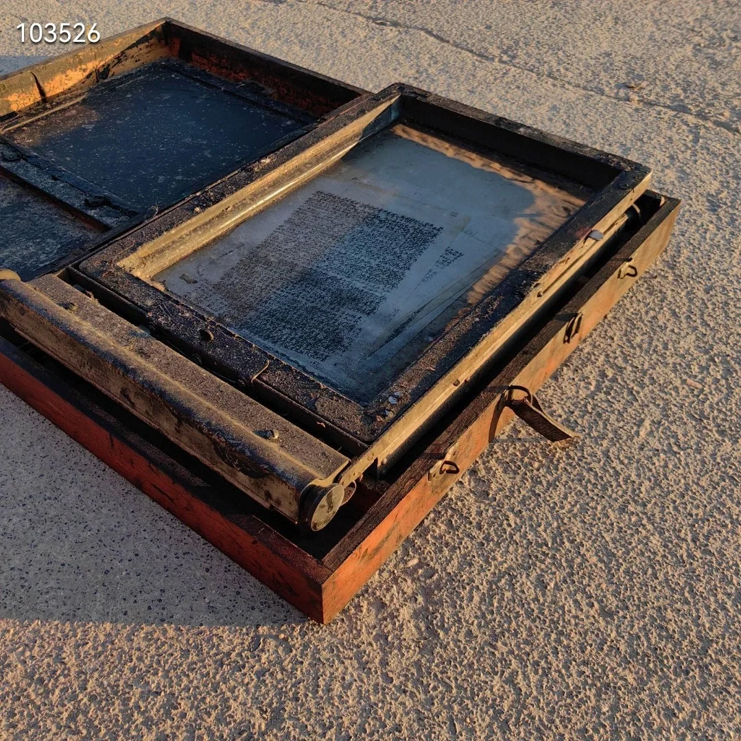 文化牌油印机收藏展览影视直播道具