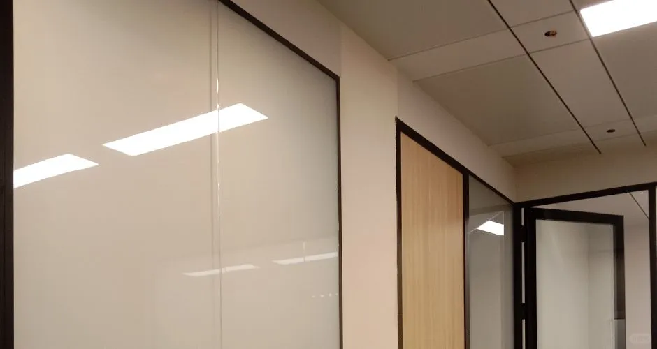 调光玻璃真的有点神，一秒从透明变磨砂