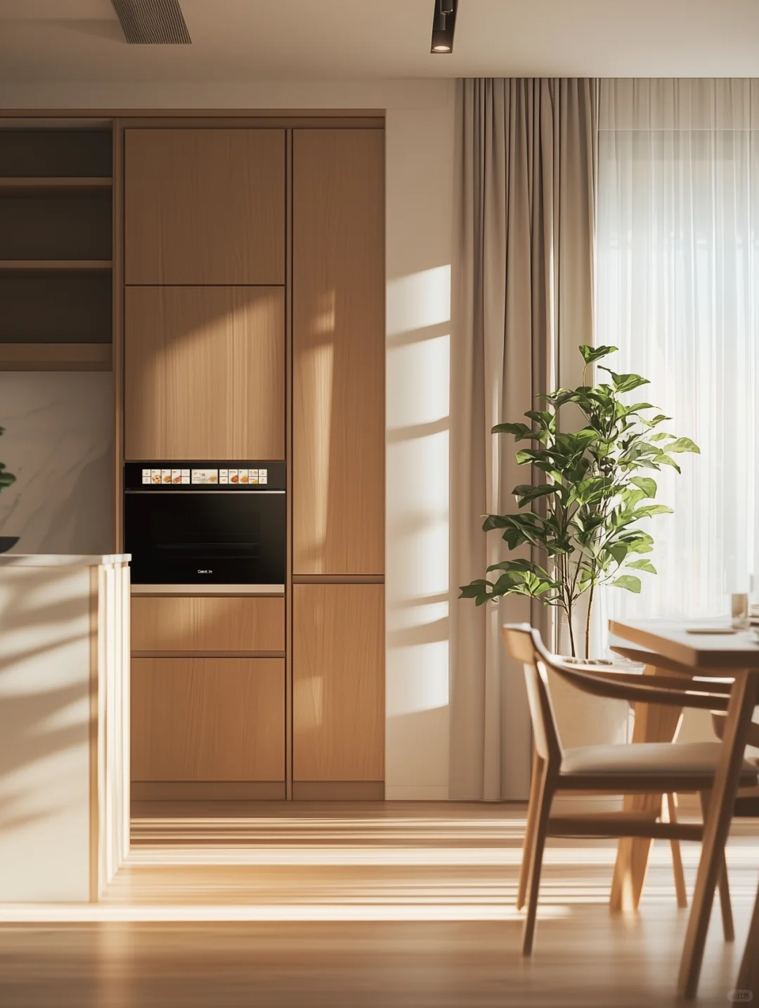 路过的阳光都舍不得离开,这个家太治愈?