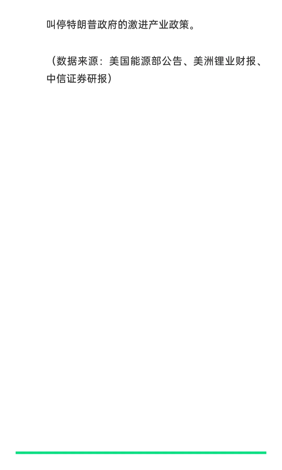 特朗普为啥要又要美股入股锂矿了？