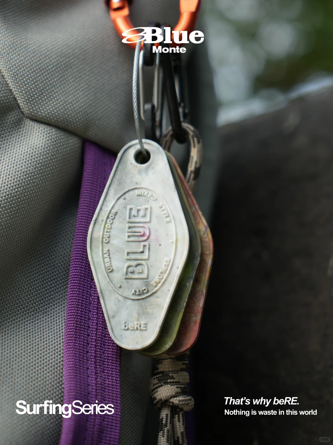 ?环保钥匙扣 | 塑料入侵，别扔！