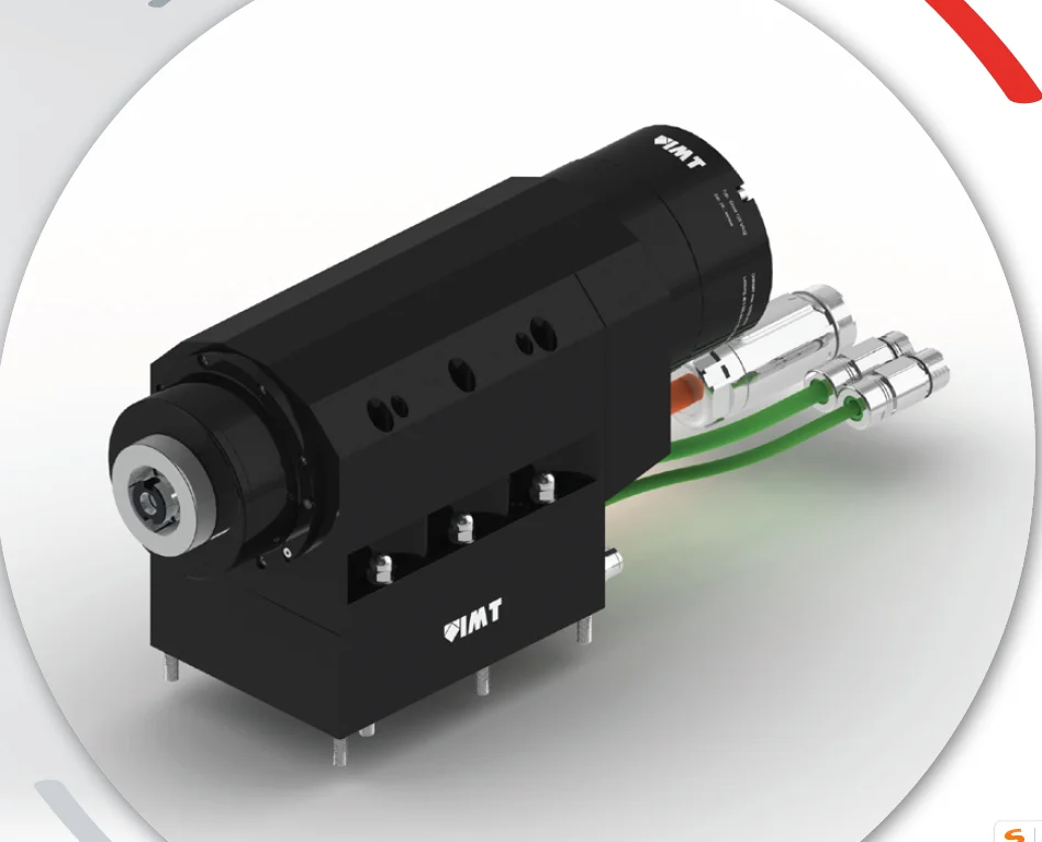 德国进口大扭矩磨削攻丝机器人磨床电主轴