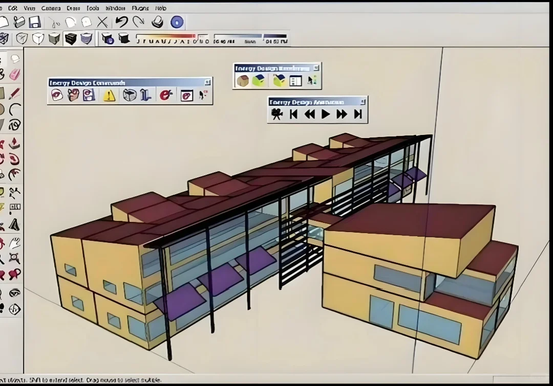 Designbuilder建筑能耗模拟分析 绿色建模拟