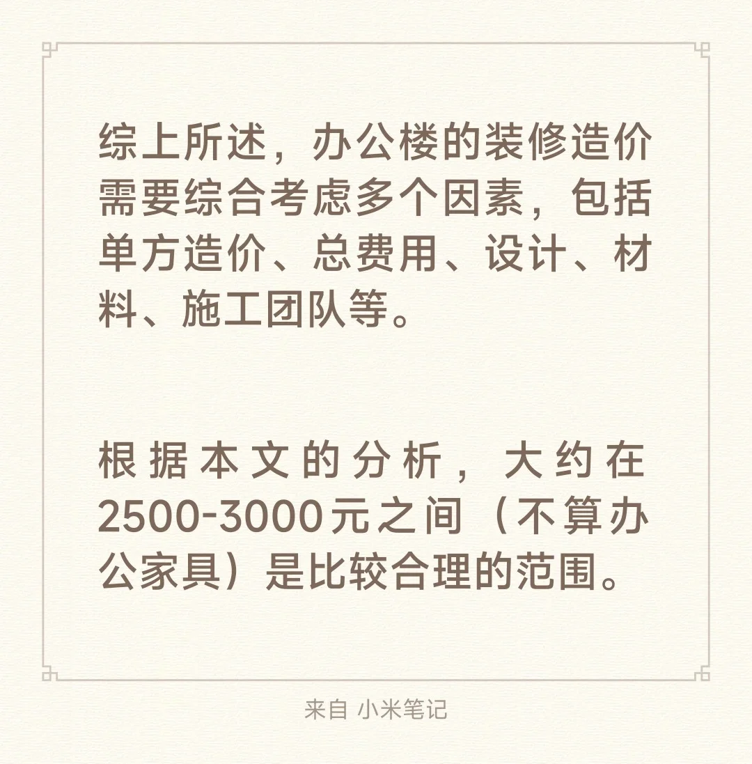 办公楼装修底价!