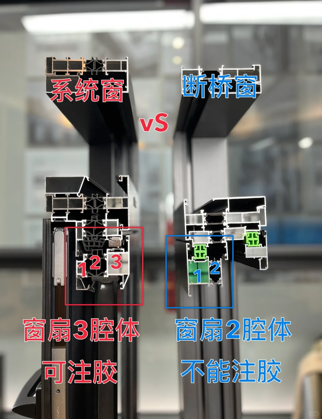 怎么区别断桥铝窗和系统窗？