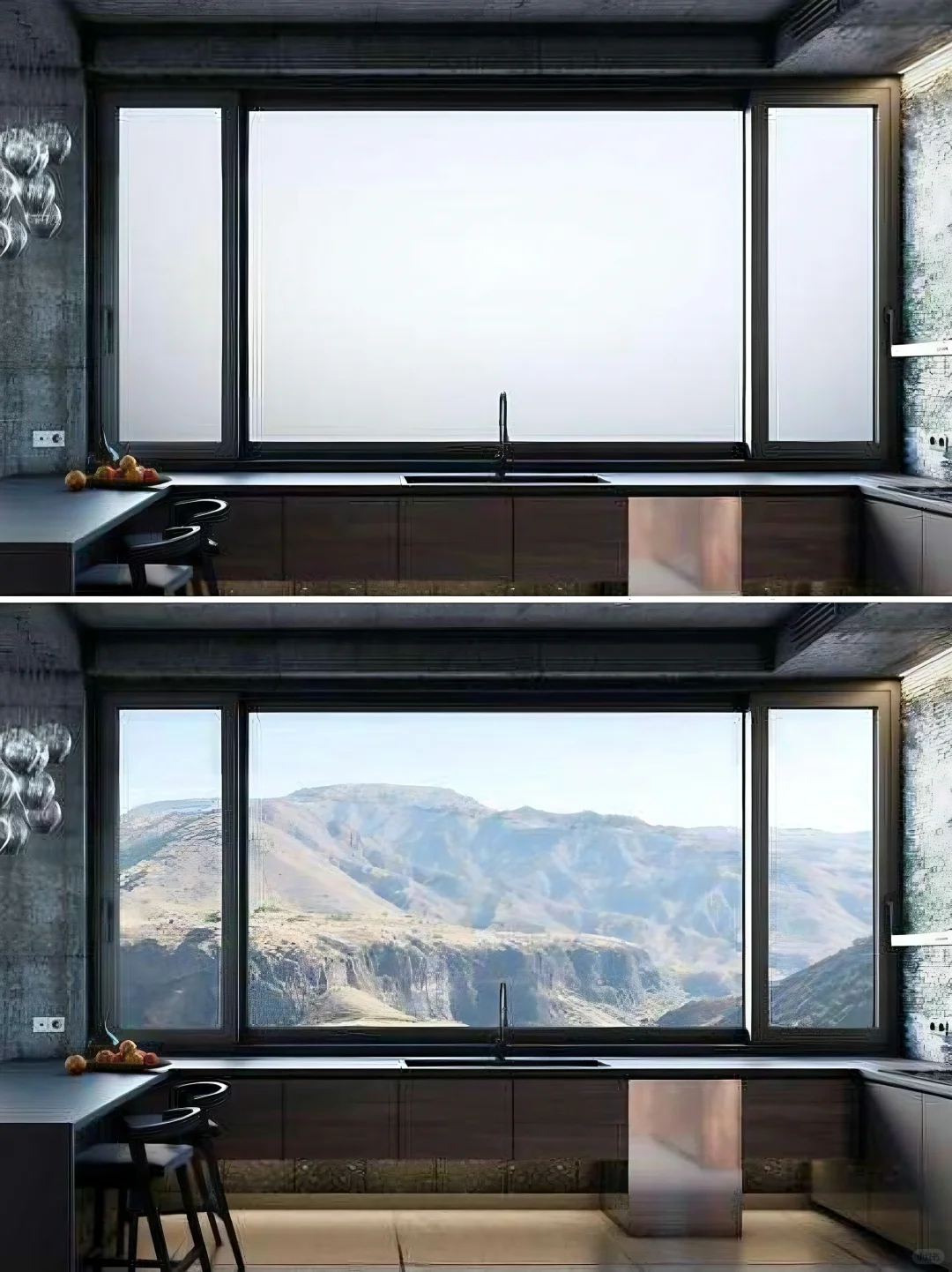 OMG?这面玻璃竟能一键切换空间模式！