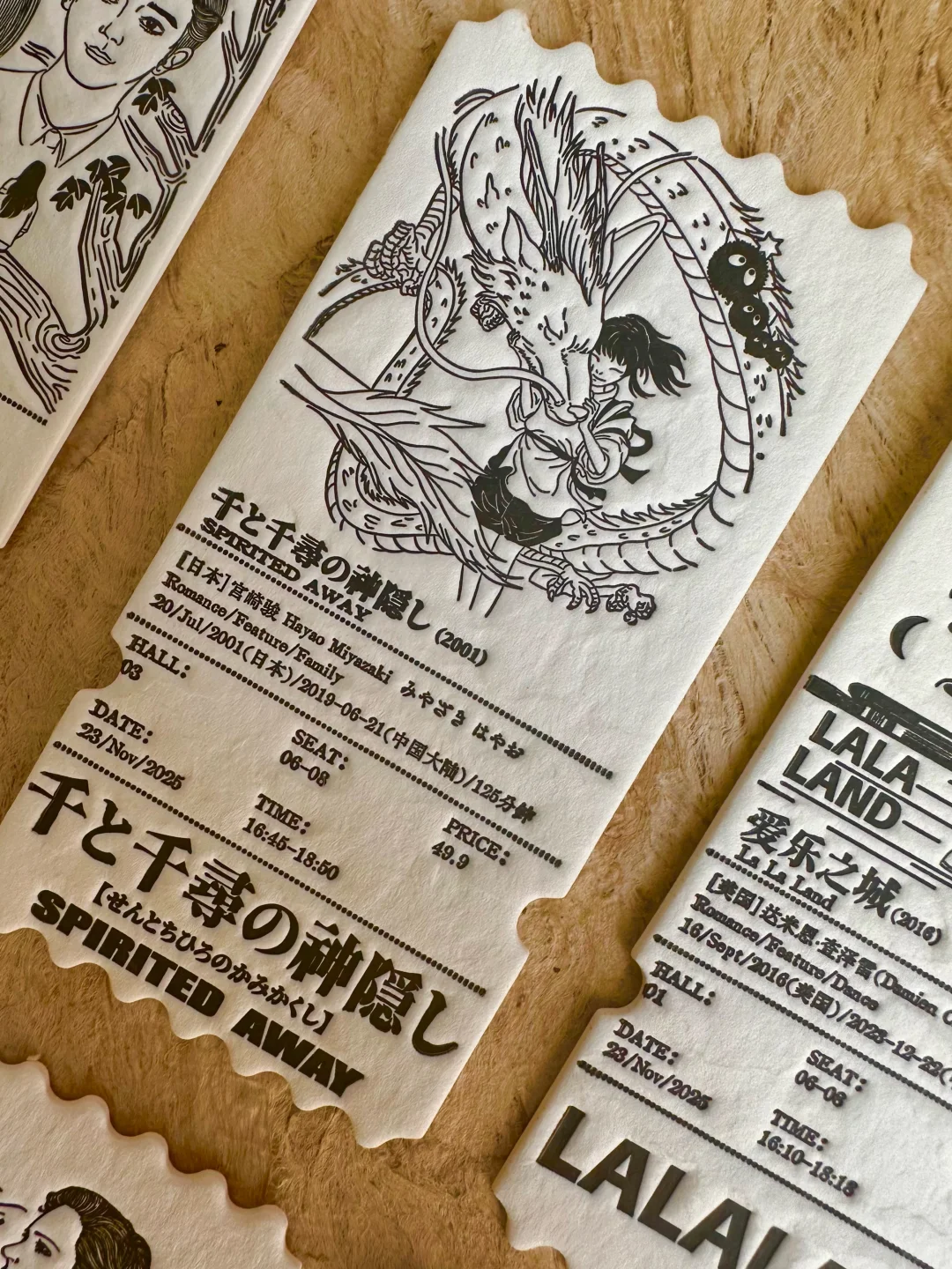 ?把电影票根做成艺术品，活版印刷的仪式感！