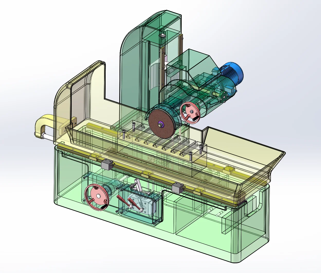 M7130卧轴矩台平面磨床设计