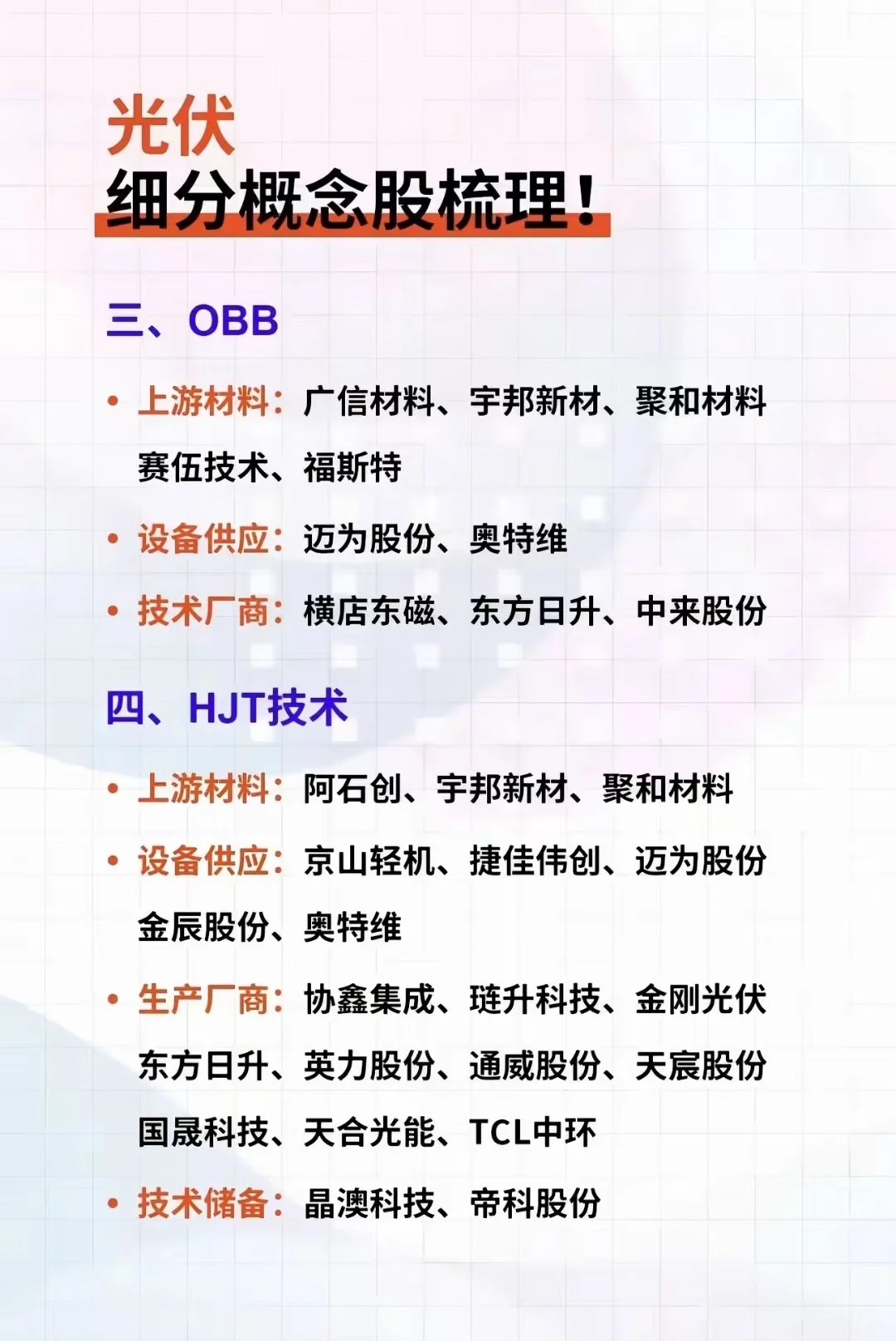 光伏储能概念股