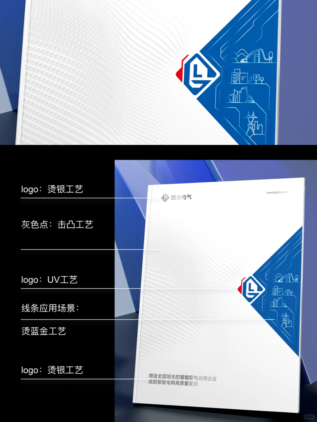 智慧电力能源画册   