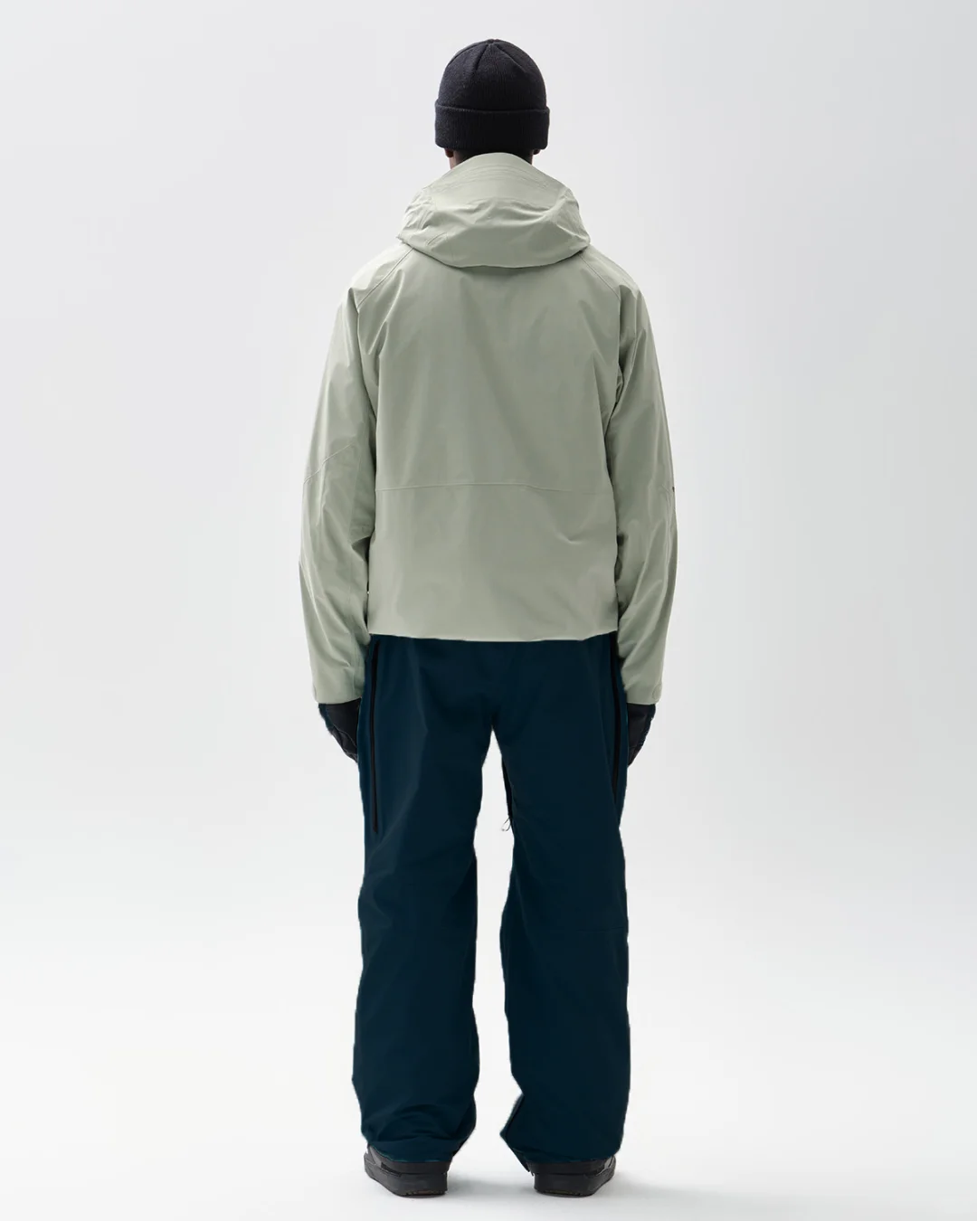 DWR强防水二分格户外专业冲锋衣滑雪服面料