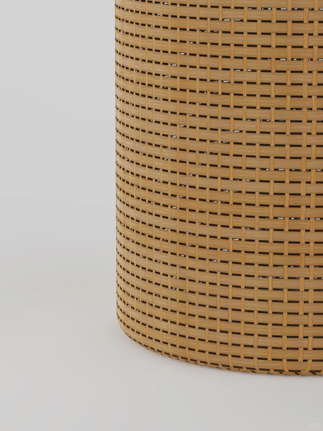 keyshot技巧分享|不建模的竹编织怎么渲染