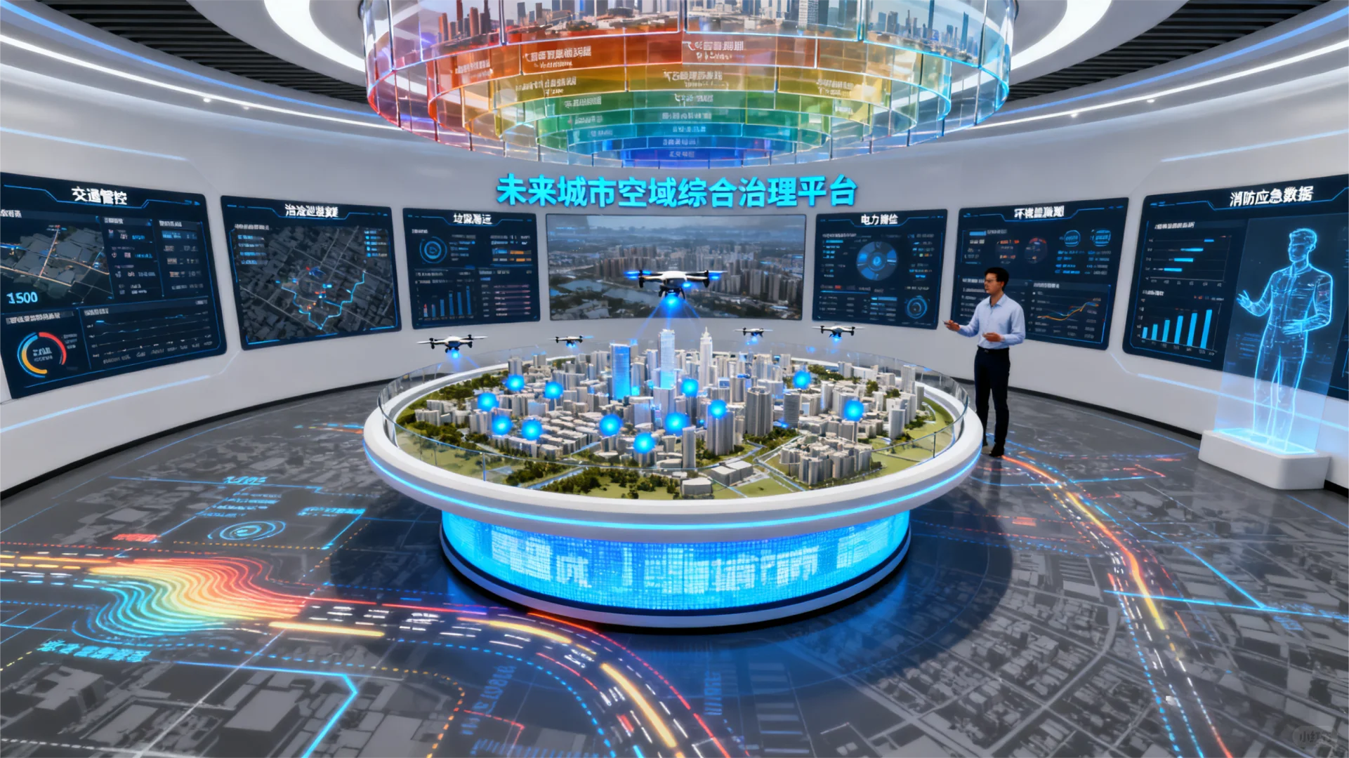低空经济展厅设计分享丨每一张都想截图收藏